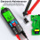 Auto Range Rechargeable Pen Voltage Detector Multimeter 3.7V 400mAh 6
