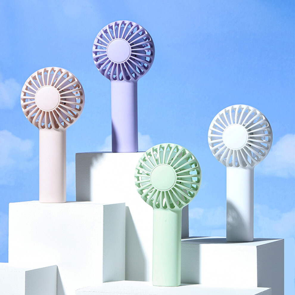 Portable Handheld Fan 3W 1200mAh Battery USB Rechargeable 140x67x53mm-image-OPC-PKDV2C6-NEW