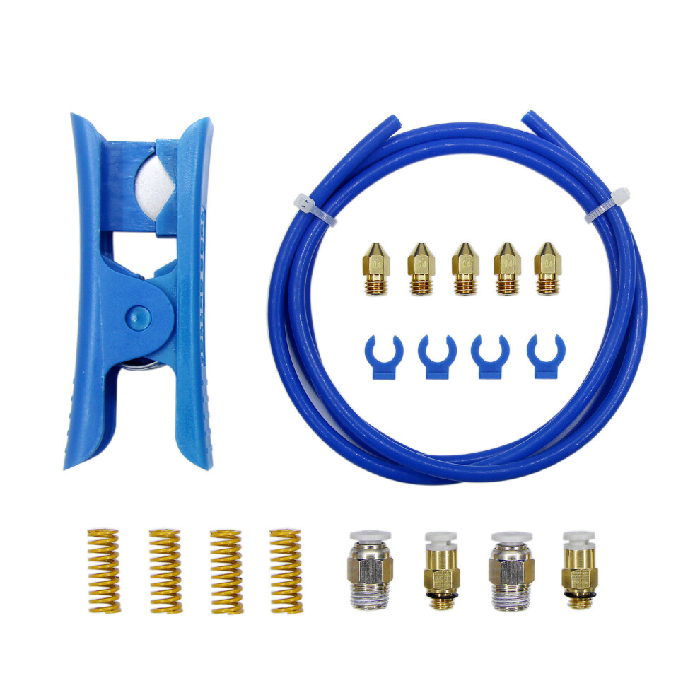 15Pcs 3D Printer Guide Tube Pneumatics Connectors Kit For 3D 7627000033093