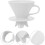Ceramic Manual Coffee Dripper with Thickened Filter Design 8