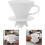 Ceramic Manual Coffee Dripper with Thickened Filter Design 7