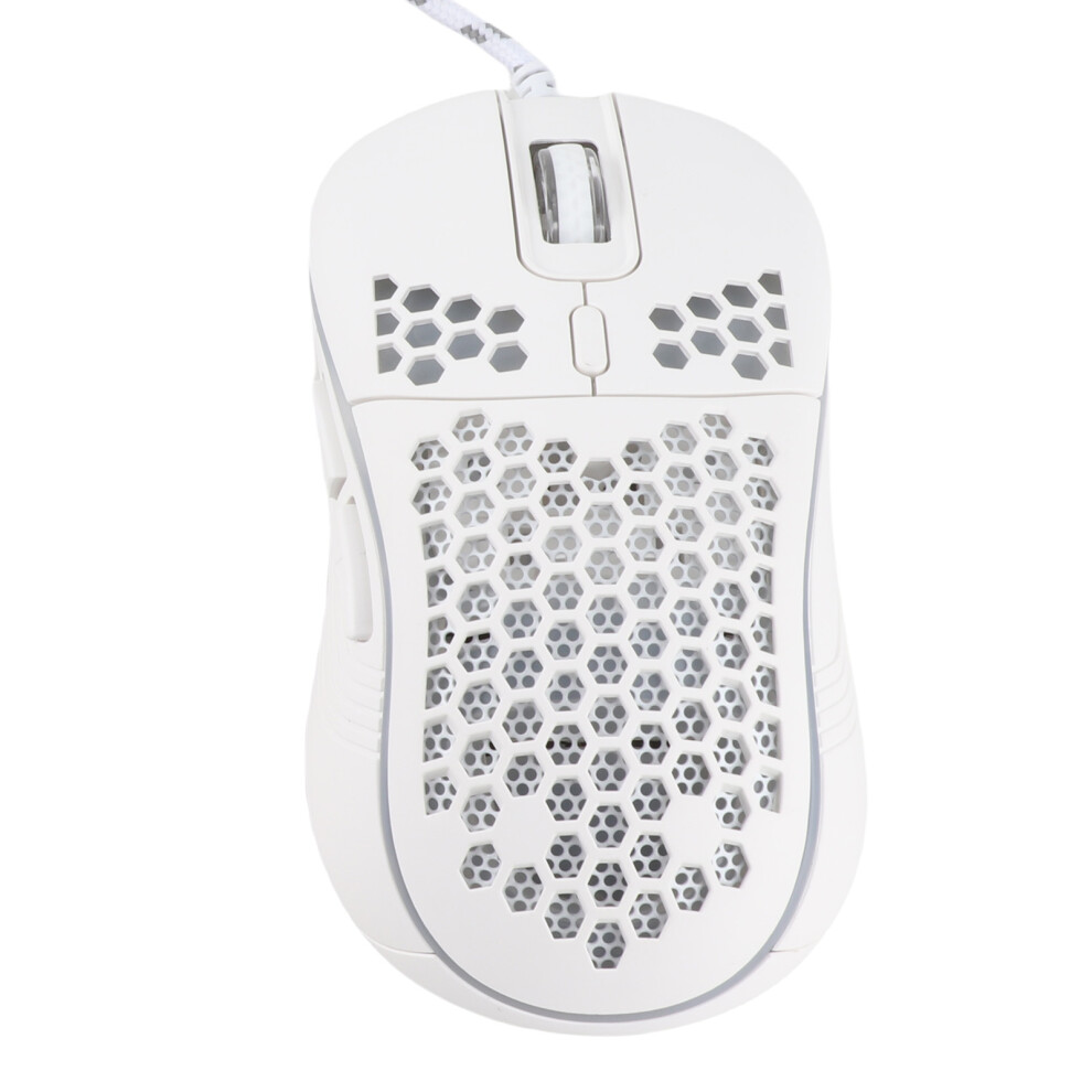 Wired Gaming Mouse With 6 Programmable Buttons, Rgb Backlight, 8000 Dpi, Ergonomic Design 5091348622011