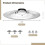 Universal Stainless Steel Pan Lid with Clear Window 14
