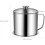 2-Pack Stainless Steel Grease Containers | Fine Mesh Oil Strainer for Kitchen 3