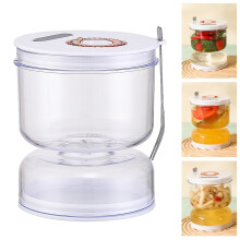 Standardgröße 27 oz Essiggurkenglas – 800 ml 13,5  12  12 cm Weiß