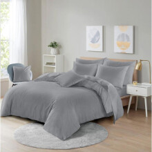 (Single, Latte) Luxury Microfiber Duvet Cover Set – Ultra Soft & Wrinkle-Resistant Bedding