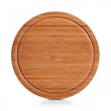 Bamboo Chopping Board - 30x30cm Kitchen Cutting Surface