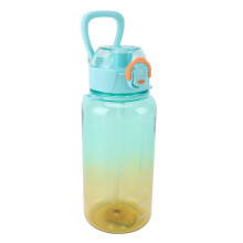 Borraccia sportiva da 1000 ml, blu lago, in PC, a prova di perdite