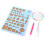 DIY Paper Craft Template Board Tweezer Pins 1