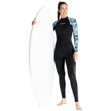 UPF50+ Women's Surf Dive Suit with Flexible Four-Way Stretch