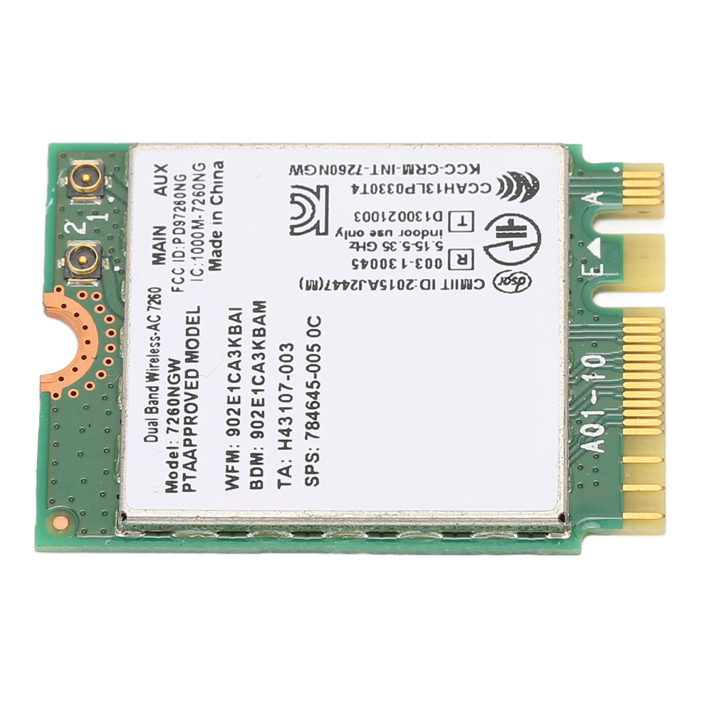 Dual Band Wifi Card 2.4Ghz 5Ghz 1200Mbps Bluetooth 8320539046877