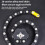 Heavy Duty Professional Bicycle Lock - Steel Waterproof Lock, Compact Design, Includes Keys for Maximum Security 2