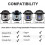 Silicone Instant Pot Lid 6 Qt - Universal Inner Pot Cover 5