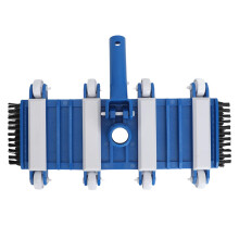 Pool Vacuum Head with Wheels 14 Inch PVC Brush Replacement Kit for Swimming Pool Cleaning Accessories