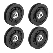 Nylon Pulley System Component 60mm Diameter for Quiet Efficient Operation - Durable Design for Smooth Performance