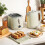 Homcom (Grey) HOMCOM 1.7L 3000W Kettle and 2 Slice Toaster with Keep Warm Memory Function 1