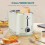 Homcom (Grey) HOMCOM 1.7L 3000W Kettle and 2 Slice Toaster with Keep Warm Memory Function 7