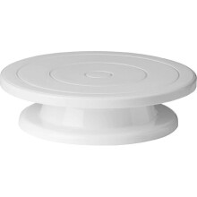 Rotating Cake Stand - White