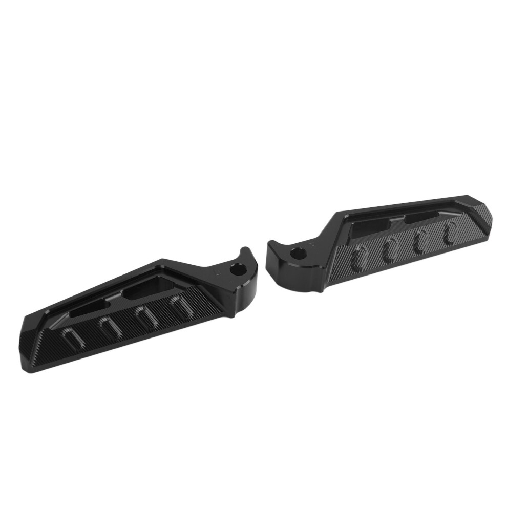 Aluminium Rear Passenger Footrest Pegs For Xmax 400-125, Nvx155, Aerox155, Tmax530 Dy Black 7681348668836