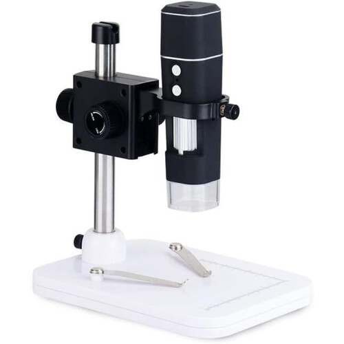 Microscope 500X Magnification LED Digital Glass Microscope With Liftable Bracket 2