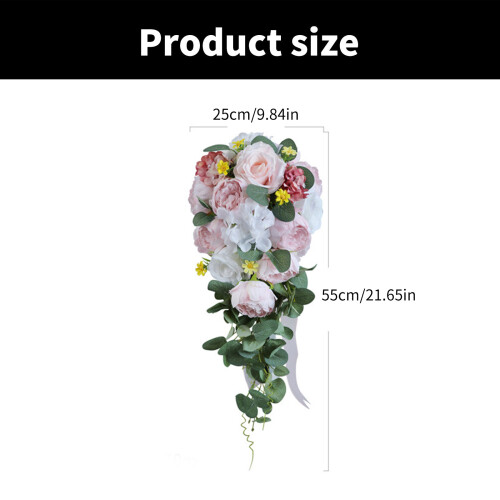 Bridal Bouquet Artificial Flowers Cascading Bouquet Proposal 2
