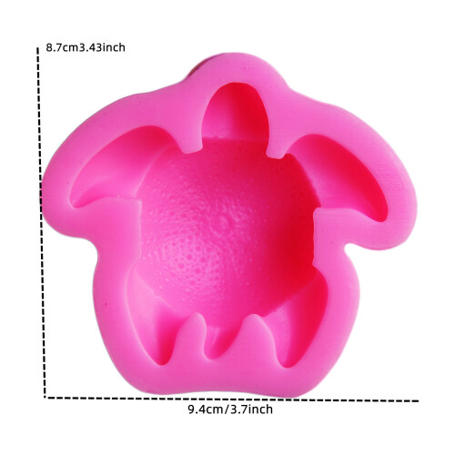 Silicone Mold for Crystal Turtles Figurine Decoration High 2
