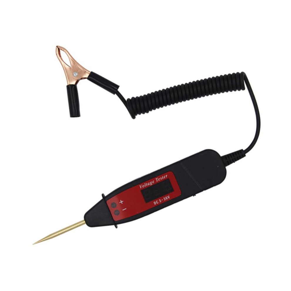Car Circuit Tester 12V Probe Tester Pen With Digital Display For Automotive Electrical System Diagnostics 6447073573286