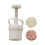 Mooncakes Mold ABS Pastries Mould Hand Pressed Cookie Stamp for 1
