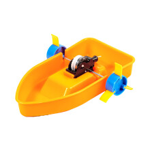 Paddle Boat Model Hands on Assembly Toy Easy Installation for