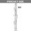 4Pieces Practical Mailbox Fence Mounting Set With Screws and Nut 3