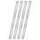 4Pieces Practical Mailbox Fence Mounting Set With Screws and Nut 1