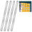 4Pieces Practical Mailbox Fence Mounting Set With Screws and Nut 2
