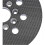 Sanding pad for GEX 125-1 AE Professional Medium-hard 4