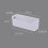 Plastic Desktop Phone Holder Box | 258.59cm, White 2