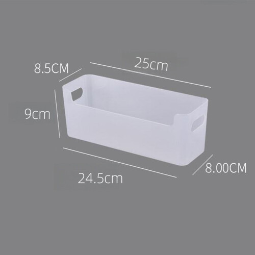 Plastic Desktop Phone Holder Box | 258.59cm, White 1