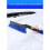 Extendable Ice Scraper Snow Brush for Car Windshield Detachable with Ergonomic Foam Grip 5