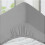 (Silver, Single) Extra Deep Fitted Sheets 40cm Bed Sheet Single Double Super King Size with Pillowcases in Various Colors 1