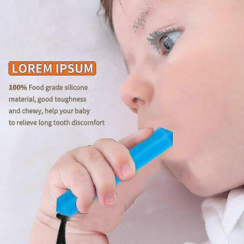 3 Pcs Chew Stick with Necklacet for Kid Molar 2