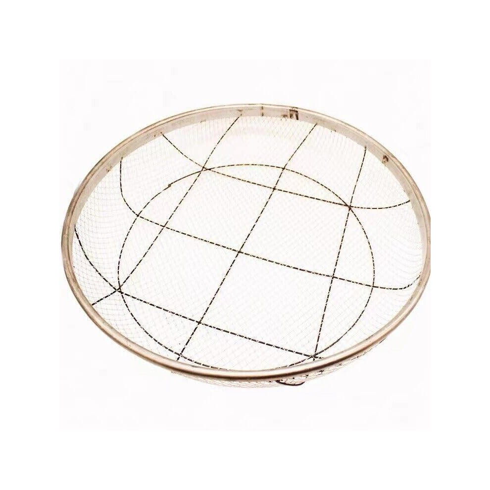 Metal Sieve Large Round Garden Sieve For Soil Sifting 19 Inch Diameter 50 Cm Mesh 2Mm 4Mm 6Mm 8Mm 10Mm-image-OPC-PKDVR6W-NEW
