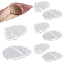4Pairs Gel Forefoot Insoles, Foot Pads, Forefoot Gel Insoles
