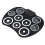 Portable 9-Pad Roll Up Electric Drum Set Silicone/Plastic with USB 15