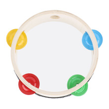 Non-Slip Beech Tambourine for Kids - Create Memorable Musical Moments