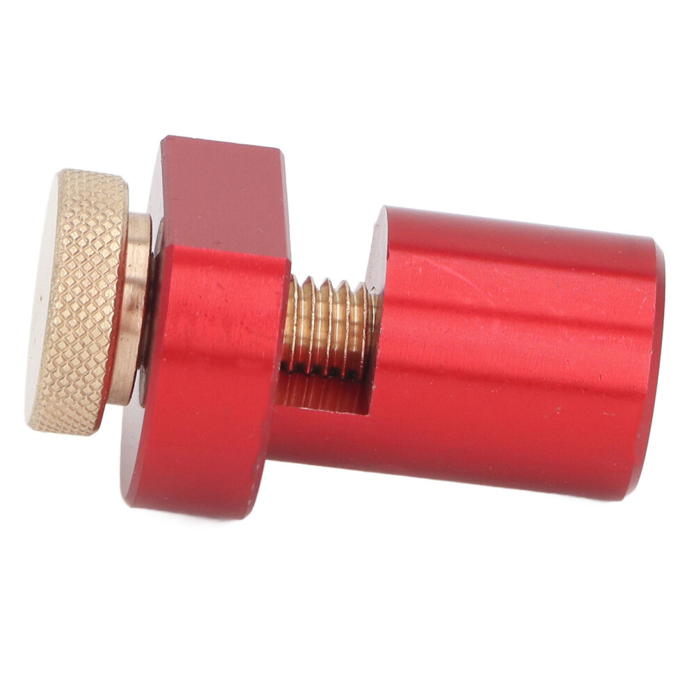 19mm Aluminum Alloy Bench Dog Thumb Screw Non Slip Red Stop for Workbench-image-OPC-PKDVSGS-NEW