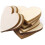 100 pc (5 cm) - Rustic looking wooden hearts for craft projects - for wedding decorations 2