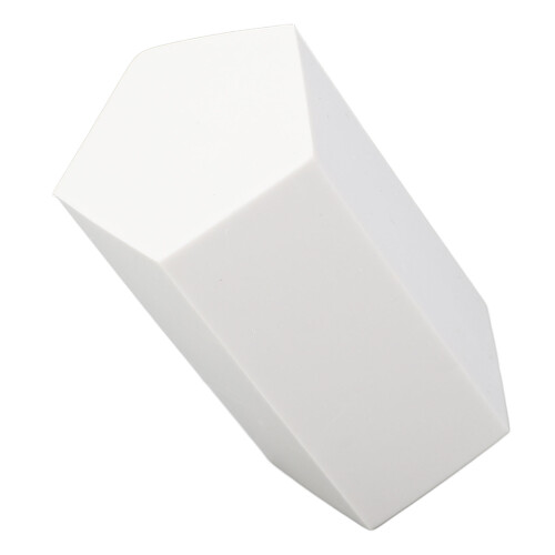 Soft Rubber Carving Block Stereoscopic White 2