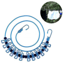 Portable Travel Clothesline, Adjustable Elastic Travel Clothesline