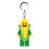 LEGO LEGO Iconic Corn Cob Costume Guy Minifigure Key Light (Keyring/Keychain) 4