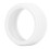 White Elastic Silicone Smart Ring Protector Scratch Proof Size S 16