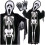 Halloween skeletkostume for børn 9