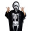 Halloween skeletkostume for børn 3